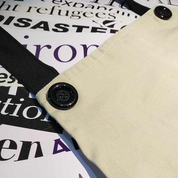 Giant Luxury Cruise Sizehip Poster Apron Adjustable Bib Cotton Linen BBQ Kitchen Pocket Pinafore