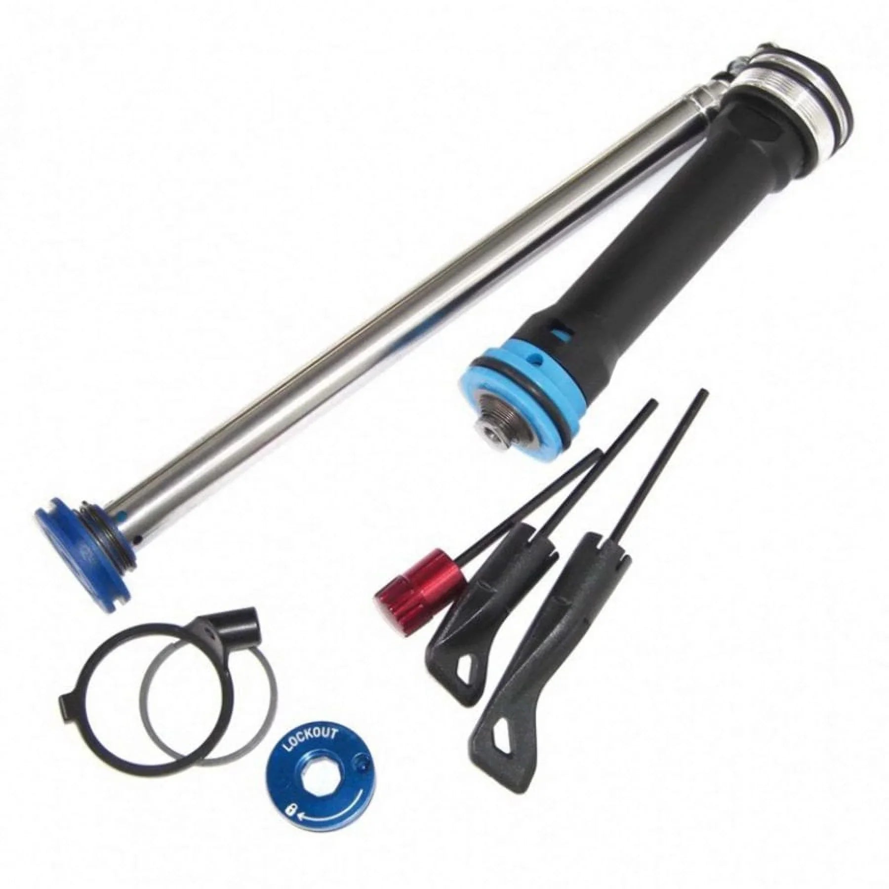 RockSizehox, XC32 TK 27.5 Damper Internals 80-120mm Remote Adjust 27.5