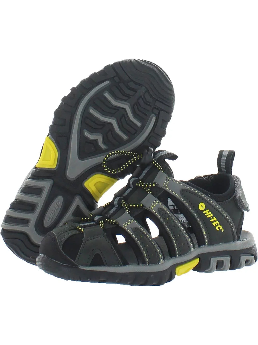 Hi-Tec Boys Cove Ch Outdoor Hiking, Trail Sizehoes Gray 2 Medium (D) Little Kid