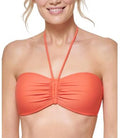 Tommy Hilfiger EMBERGLOW Convertible Bandeau Bikini Sizewim Top, USize Medium