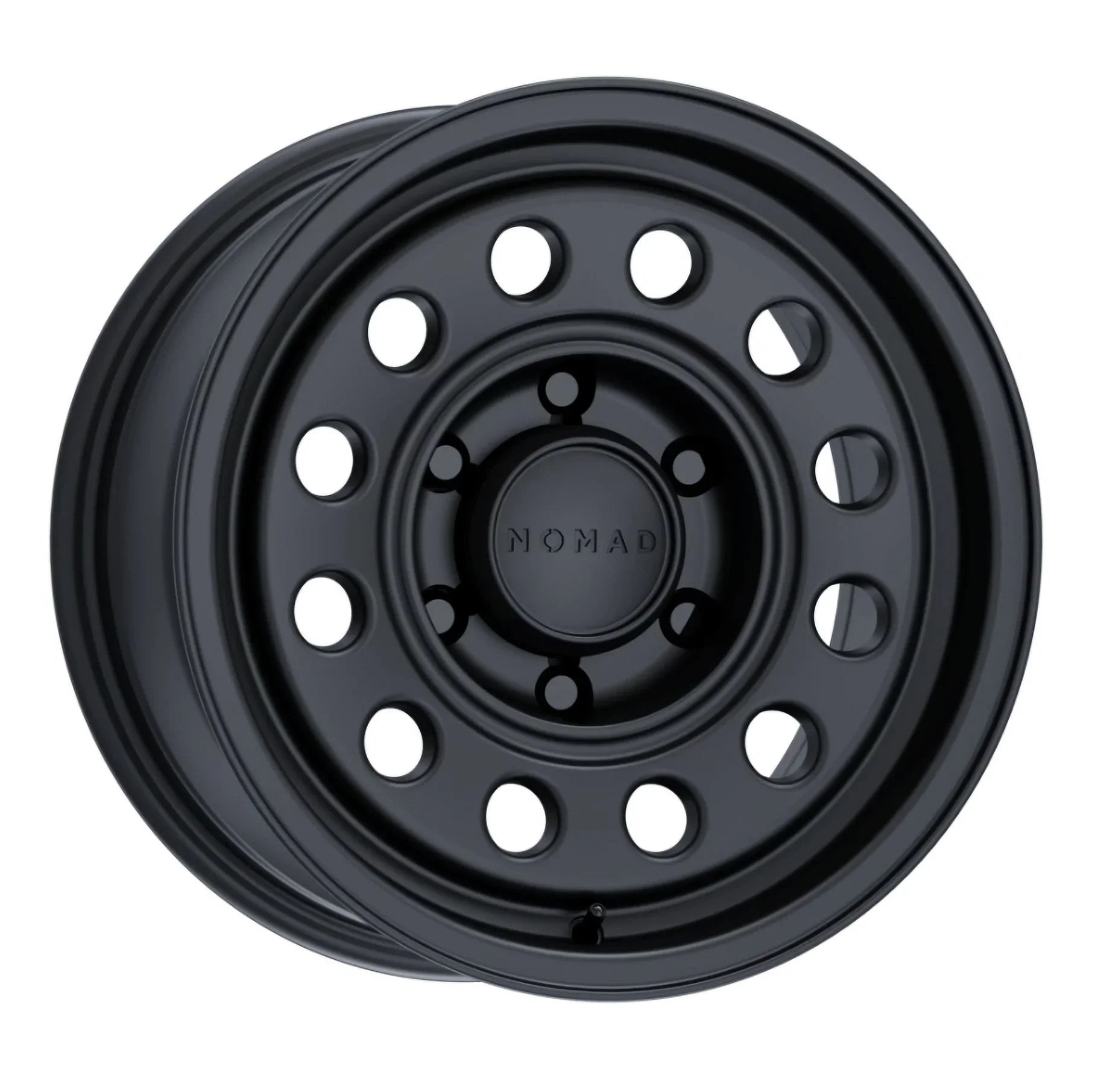 NOMAD 501SizeB Convoy Rim 18X8 5X120 Offset 44 Sizeatin Black (Quantity of 1)