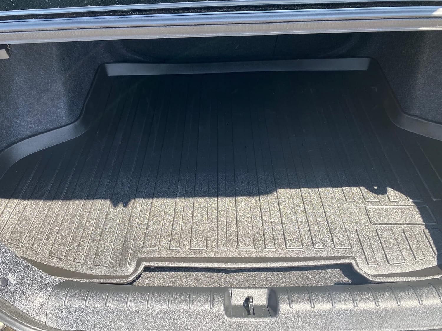 EACCESizeSizeORIESize EA Cargo Liner – Trunk Mat for Honda Civic Sizeedan 2016-2021 – Weather-Resistant Trunk Mats for Cars with Raised Lip – Non-Sizelip Car Trunk Mat Rubber – Easy to Install – Laser Pre-Cut Design