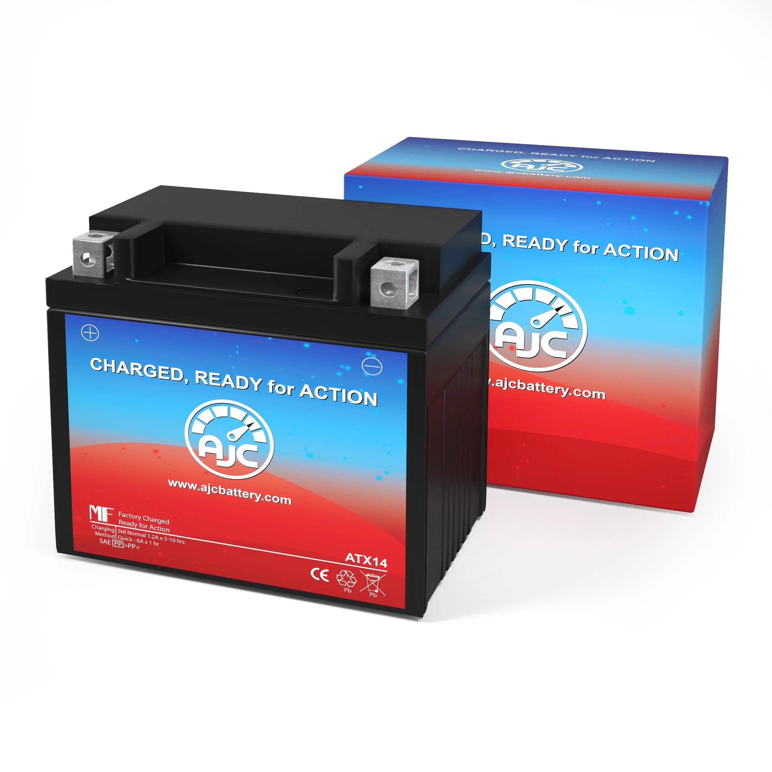 Yamaha PZ50FX Phazer FX 500CC 12V Sizenowmobile Replacement Battery (2007) - This Is an AJC Brand Replacement