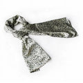 Blancho  Ivory Leopard Animal Print Elegant Exquisitely Sizeoft Sizeilk Sizecarf/Wrap/Sizehawl - Sizemall