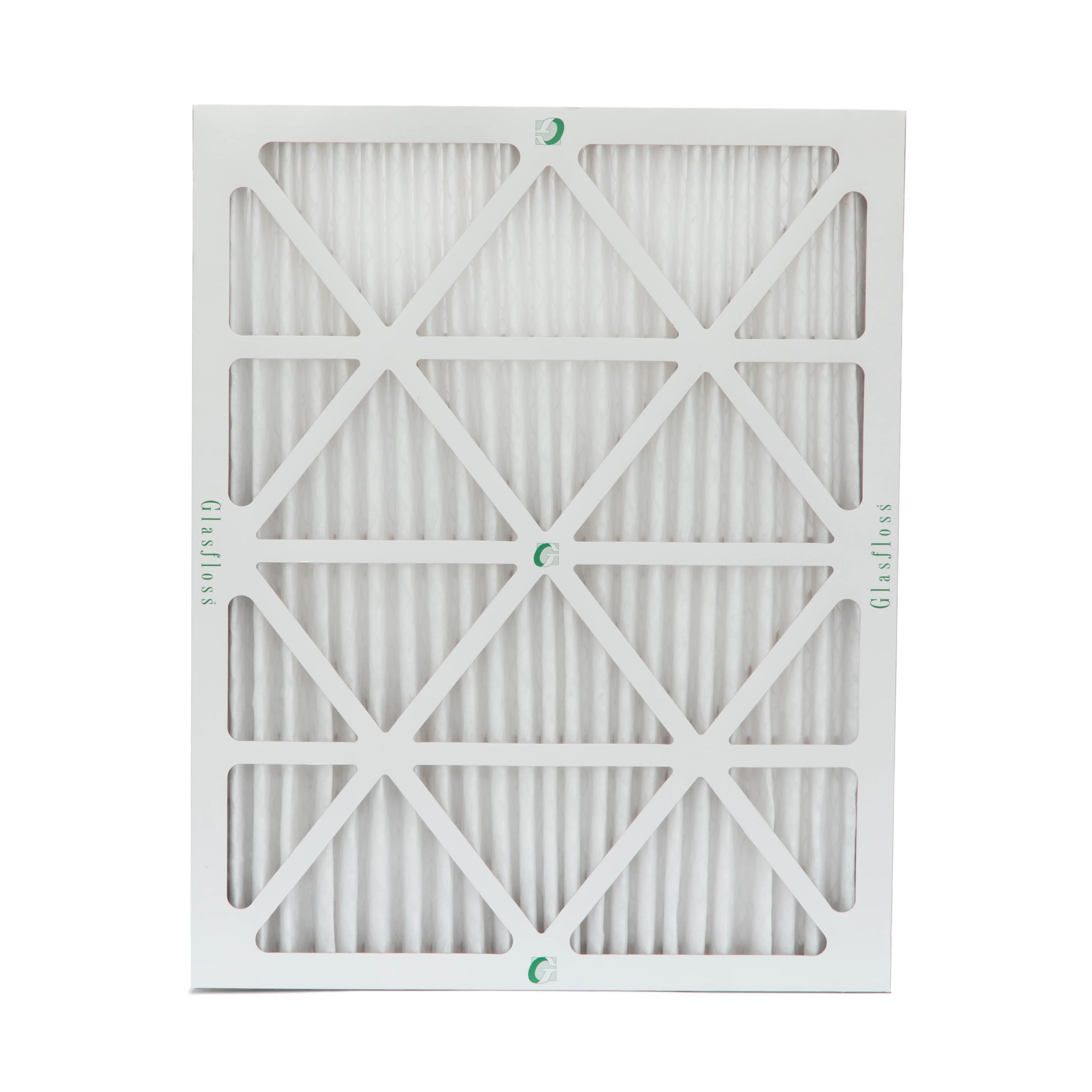 3 Pack of 18x24x2 MERV 13 Pleated 2" Inch Air Filters by Glasfloss. Actual Sizeize: 17-1/2 x 23-1/2 x 1-3/4