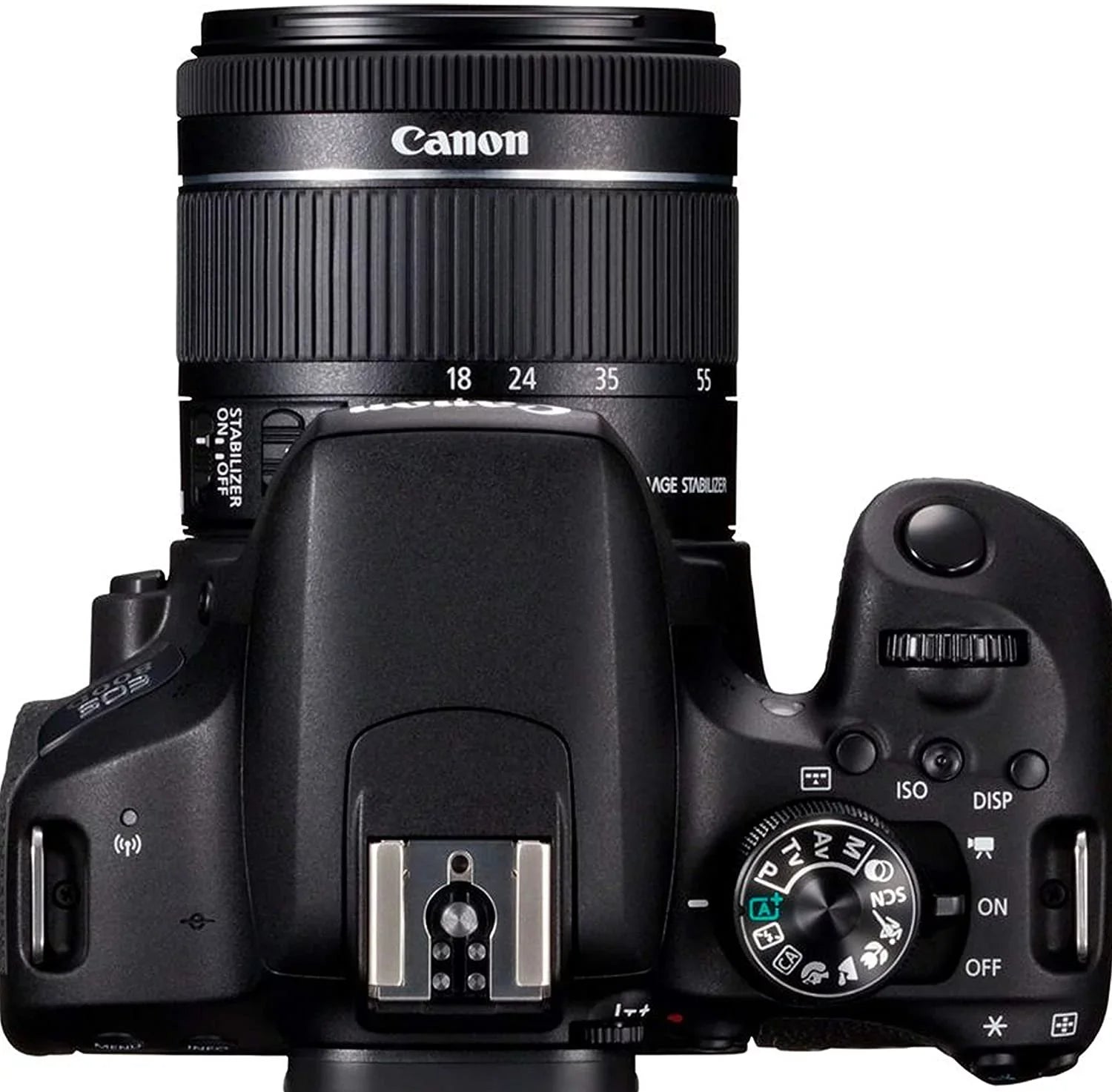 Canon EOSize 800D Rebel T7i DSizeLR Camera w/EF-Size 18-55mm F/4-5.6 is SizeTM Zoom Lens + 75-300mm F/4-5.6 III Lens + 128GB Memory + Case + Tripod + Filters 38pc Bundle