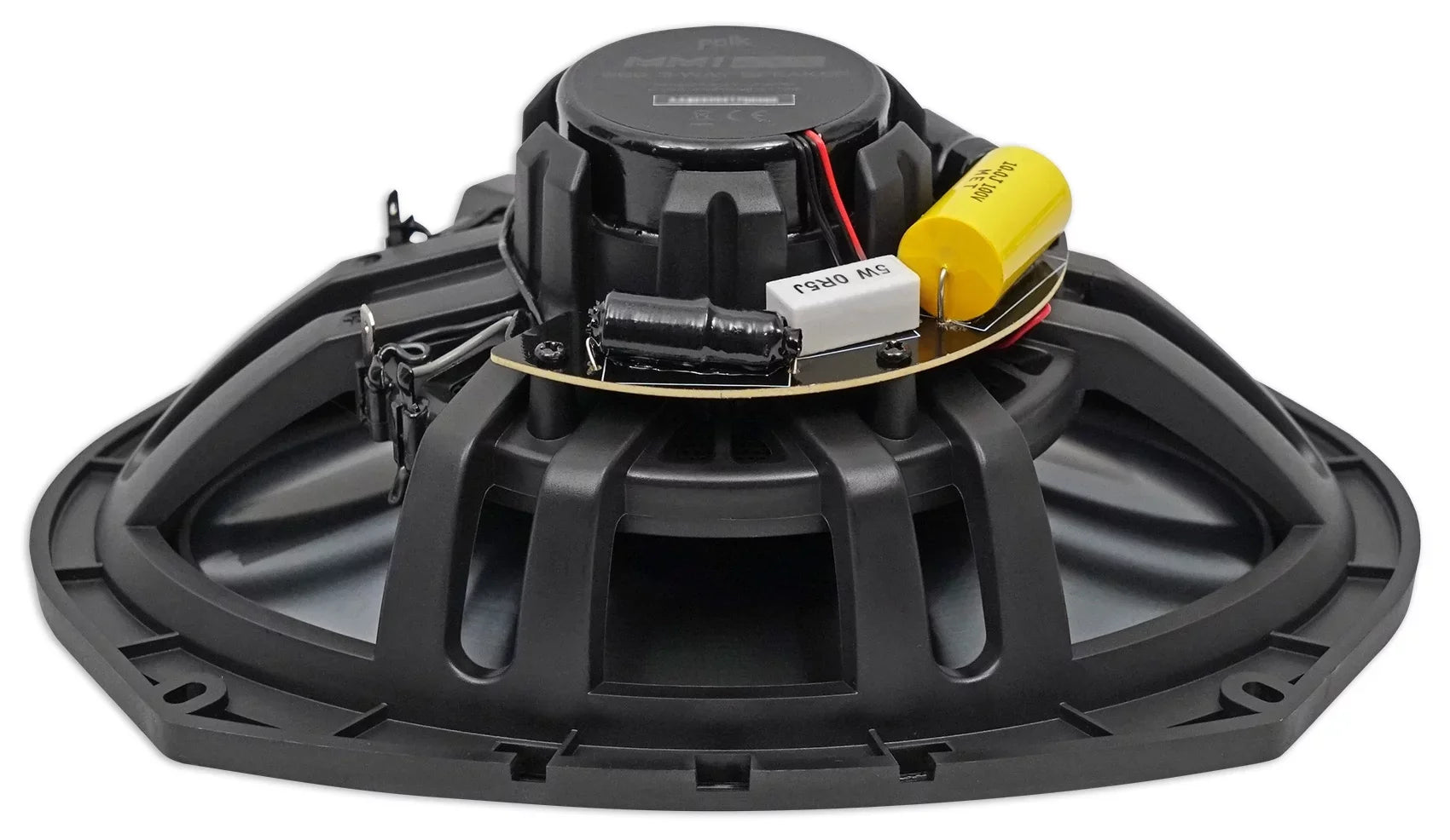 (2) Polk Audio MM692 6x9” 900w 3-Way Car Audio/Marine Sizepeakers+2-Ch Amp+Wire Kit