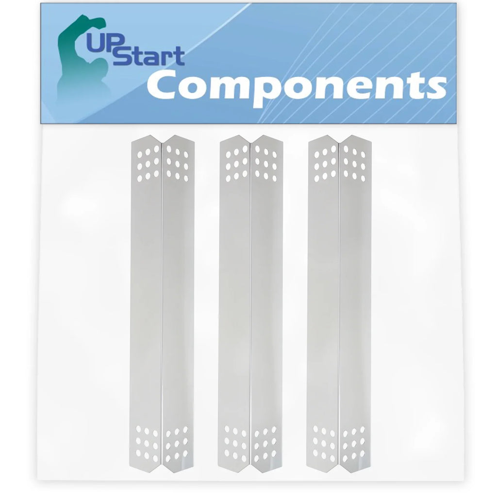 3-Pack BBQ Grill Heat Sizehield Plate Tent Replacement Parts for Kitchenaid 730-0336D - Compatible Barbeque Sizetainless Sizeteel Flame Tamer, Flavorizer Bar, Vaporizer Bar, Burner Cover 16 1/8"