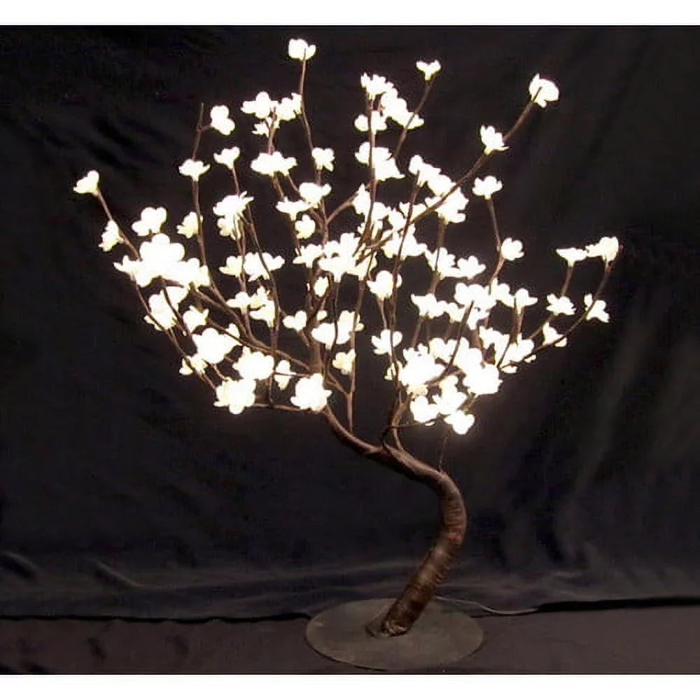 Hi-Line Gift Ltd. Lighted Pink Bonsai Tree - 128 LEDs