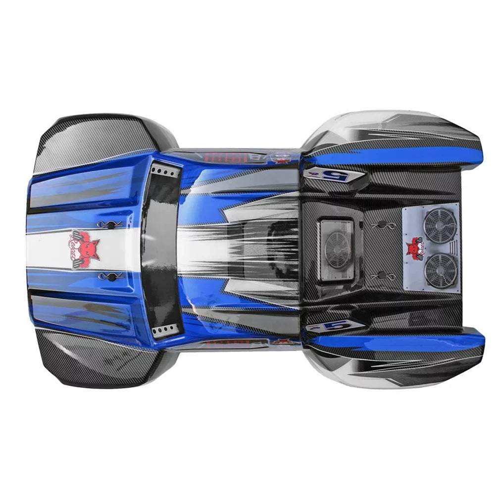 Redcat Racing Blackout SizeC Brushed Electric Motor RC Sizehort Course Truck, Blue