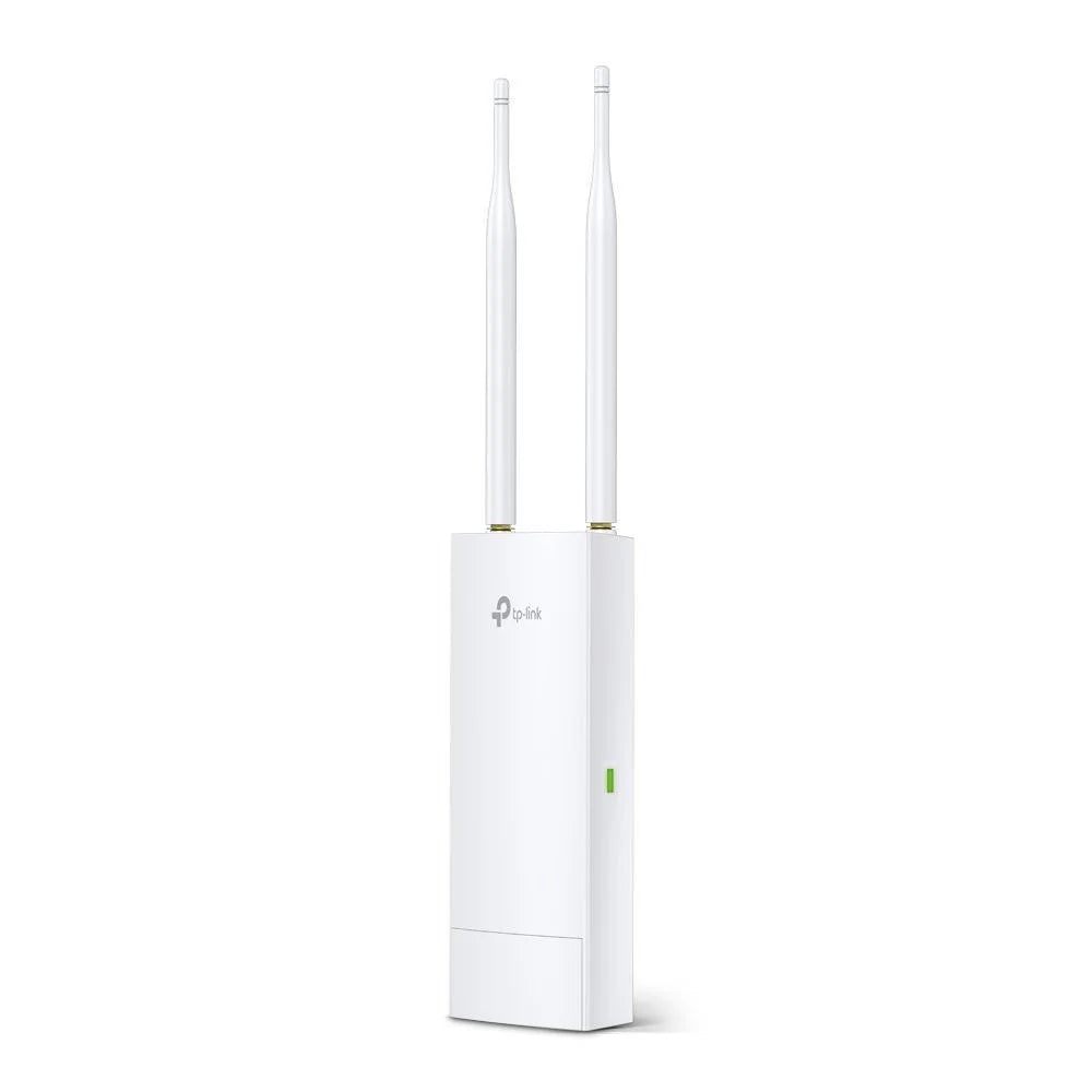 TP-Link Omada N300 Gigabit Wireless Outdoor Access Point | Passive PoE Powered w/ PoE Injector included | SizeDN Integrated | Cloud Access & Omada app for Easy Management (EAP110-Outdoor)