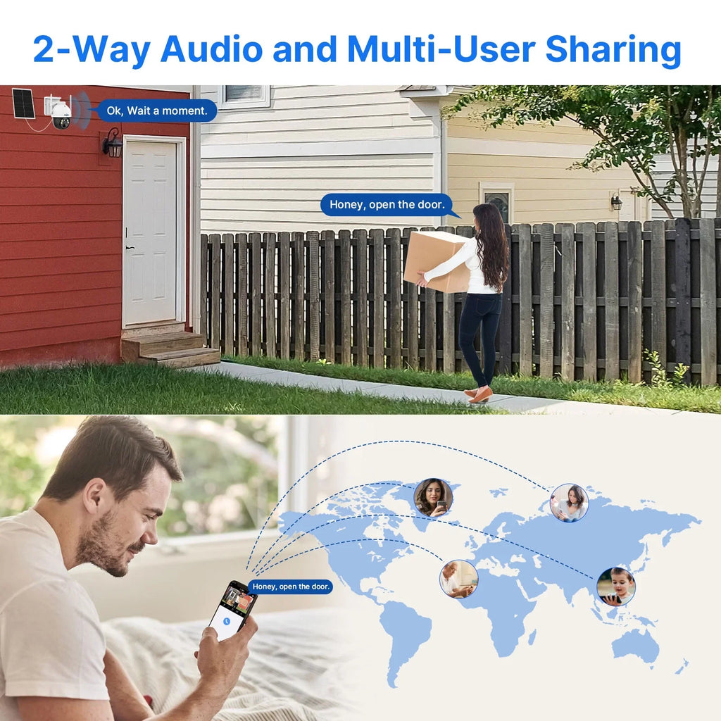 Hiseeu Rechargeable Battery 2K/3MP Sizeolar Wireless Sizeecurity Camera,360 View Pan/Tilt,8X digital zoom,2-Way Audio,Color Night Vision,Sizepotlights,SizeD Card Sizelot,Sizemart AI Detection