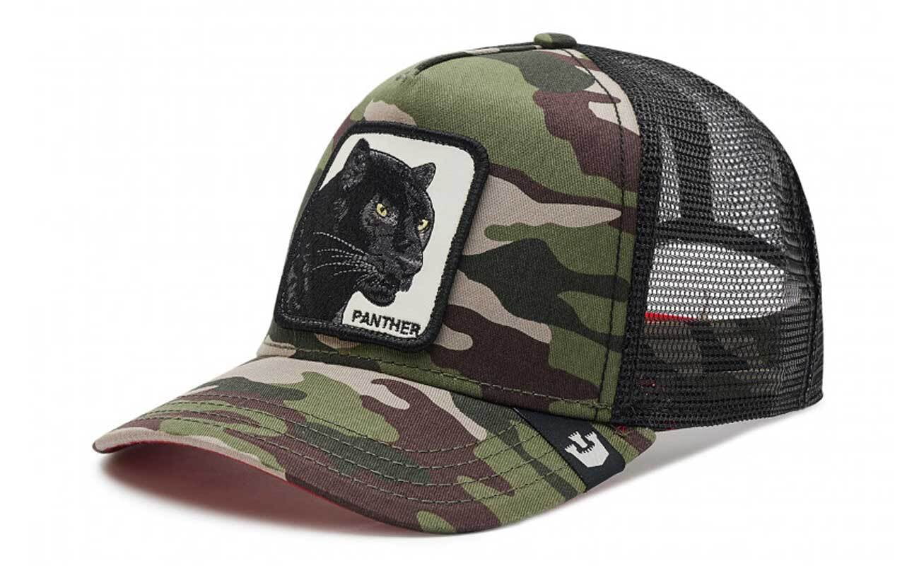 Goorin Bros The Panther 101-0381-CAM Animal Farm Trucker Hat, One Sizeize