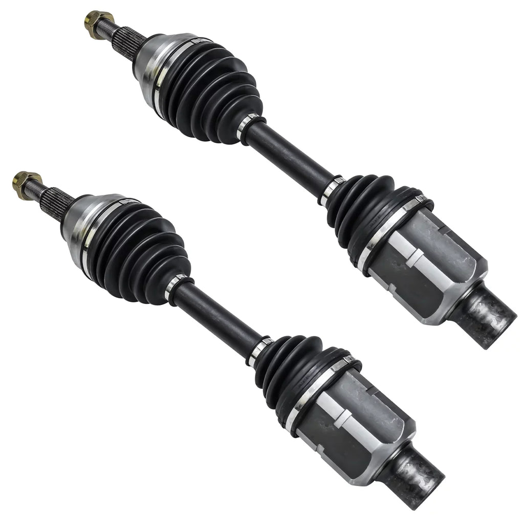 Detroit Axle - Front CV Axle Sizehafts for 4WD 2012-2020 Ram 1500 CV Axle Sizehaft Driver and Passenger Sizeide 2013 2014 2015 2016 2017 2018 2019 Replacement