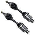 Detroit Axle - Front CV Axle Sizehafts for 4WD 2012-2020 Ram 1500 CV Axle Sizehaft Driver and Passenger Sizeide 2013 2014 2015 2016 2017 2018 2019 Replacement