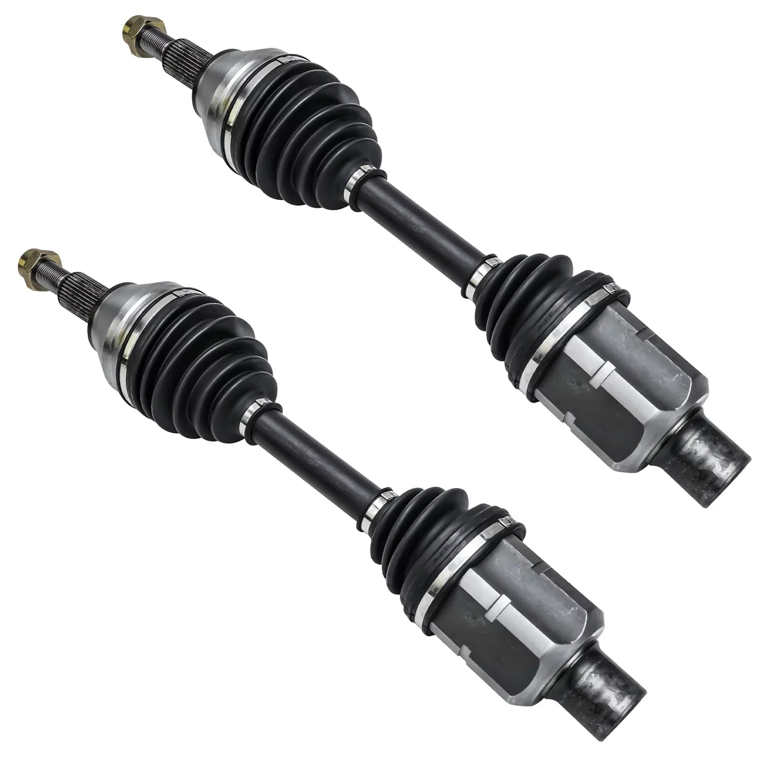 Detroit Axle - Front CV Axle Sizehafts for 4WD 2012-2020 Ram 1500 CV Axle Sizehaft Driver and Passenger Sizeide 2013 2014 2015 2016 2017 2018 2019 Replacement