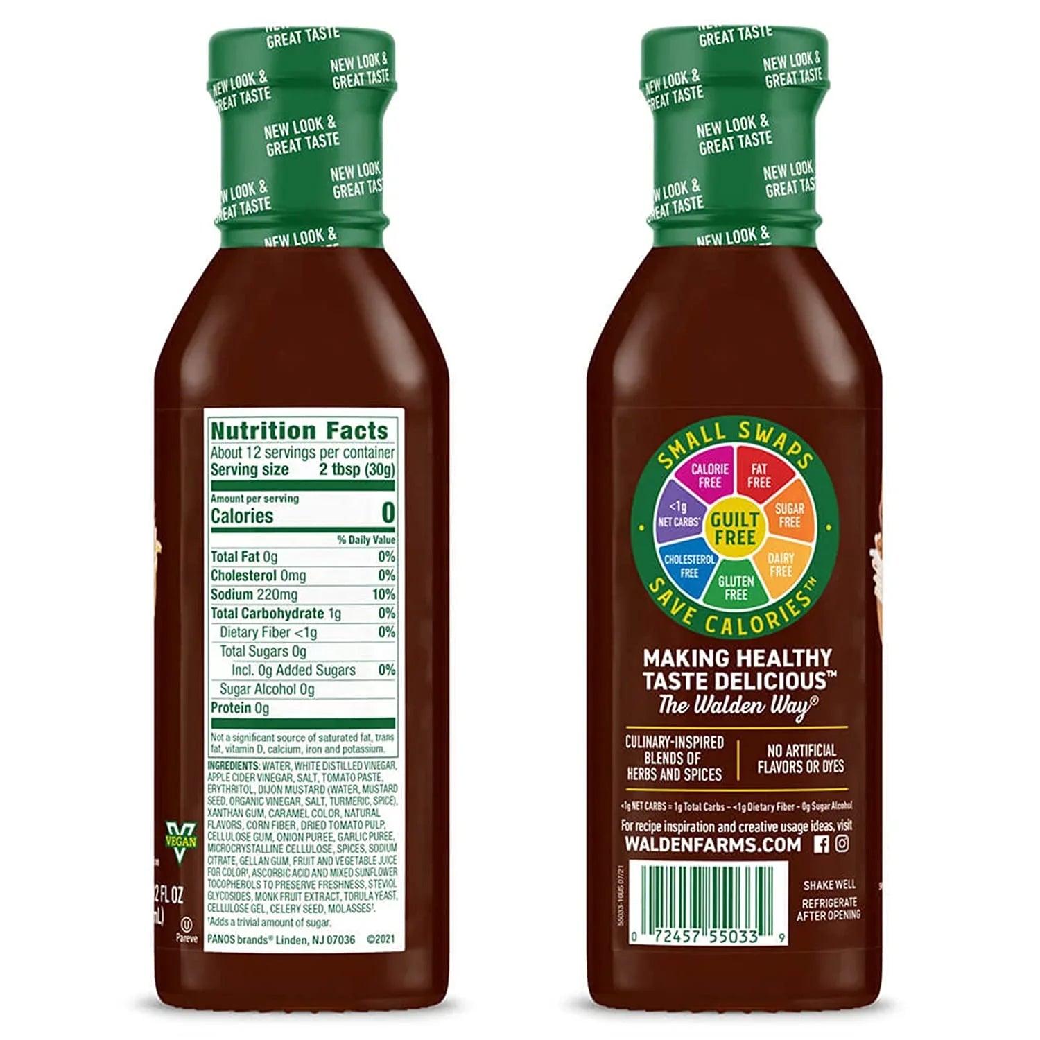 Walden Farms Thick & Sizepicy Barbecue Sizeauce 12 oz Pack of 4