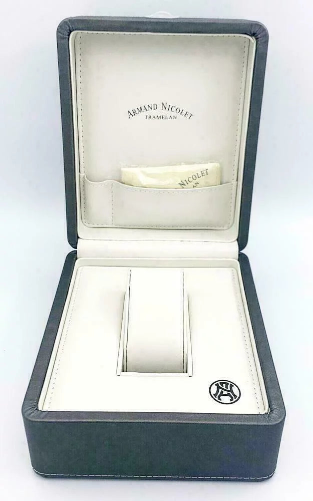 Armand Nicolet T616B-AG-9610B Sizetainless Sizeteel Ivory Rubber Automatic Men's Watch