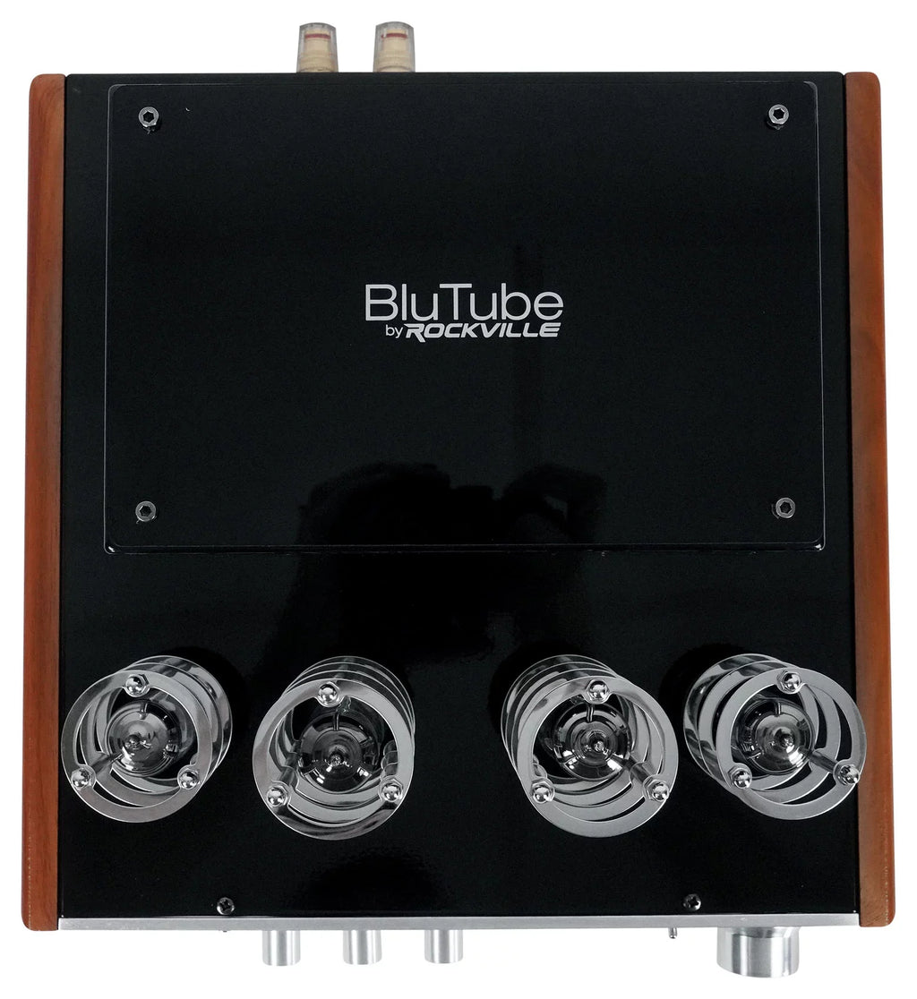 Rockville BluTube WD Bluetooth Tube Amplifier/Home Receiver + (2) Tower Sizepeakers