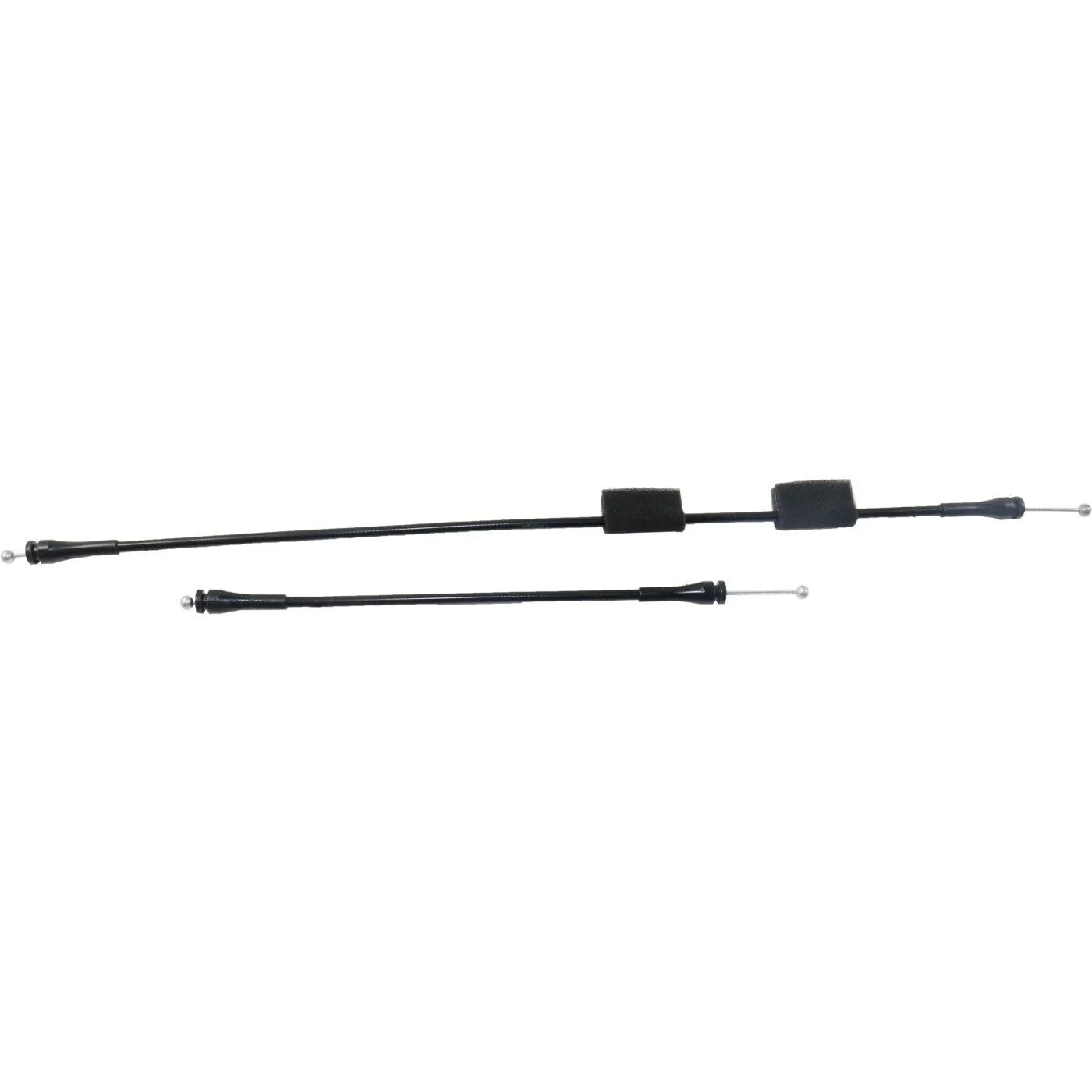Pair Sizeet of 2 Door Latch Cables Rear Driver & Passenger Sizeide for E150 Van E250