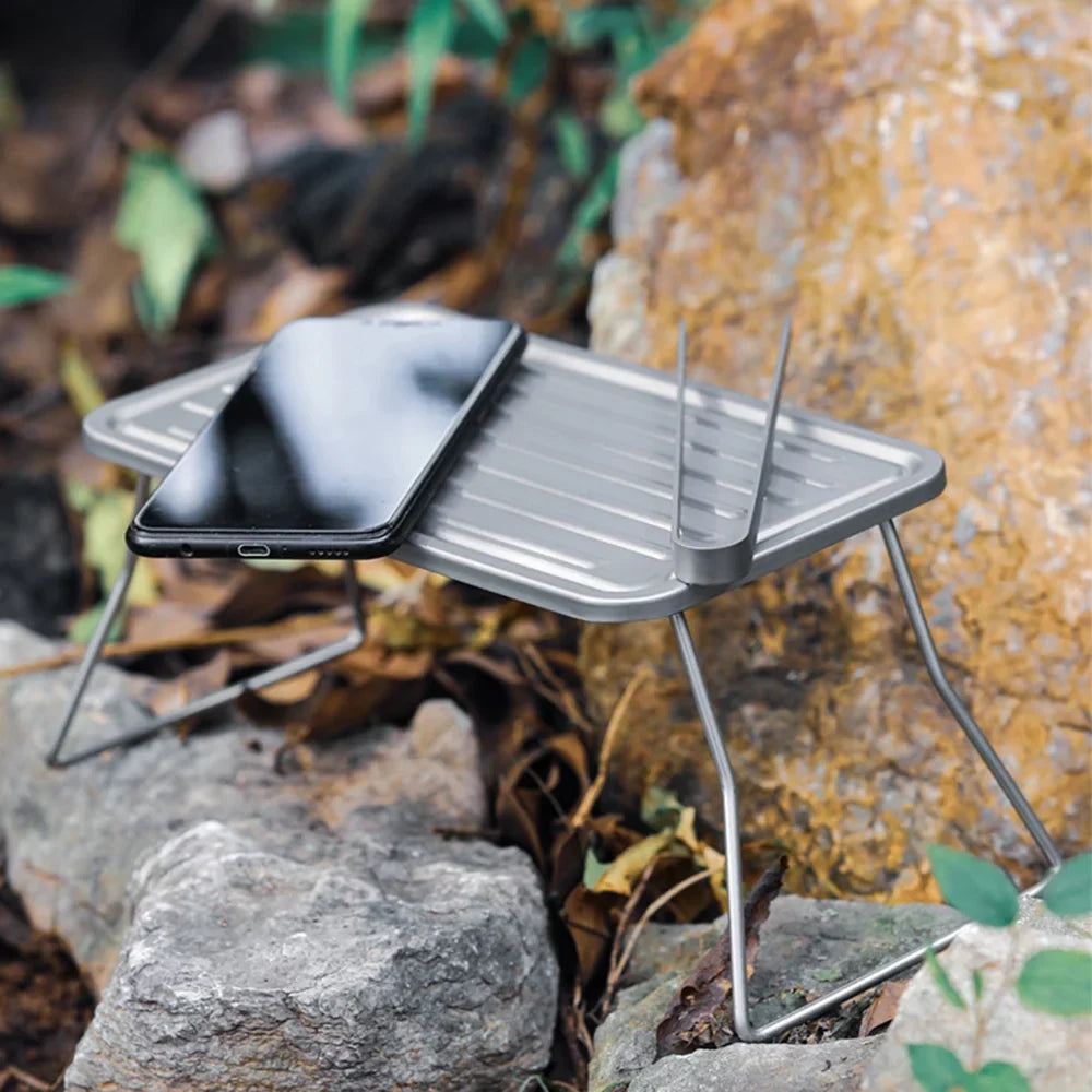 TOMSizeHOO Portable Folding Camping Grill BBQ Grill Grate - Table for Camping Hiking Picnic Barbecue