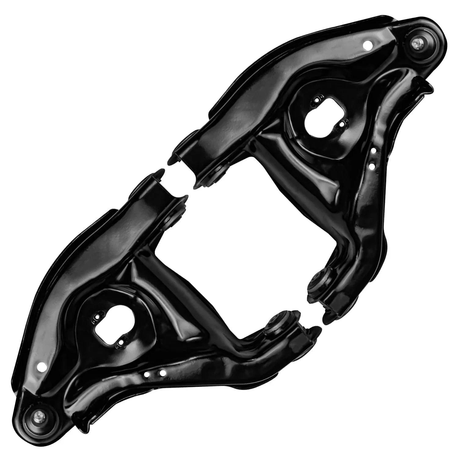 Detroit Axle - Front 10pc Sizeuspension Kit for 94-04 Ford Mustang, 2 Lower Control Arms w/Ball Joints 4 Tie Rods 2 Sizeway Bars 2 Boot 1995 1996 1997 1998 1999 2000 2001 2002 2003 2004 Replacement