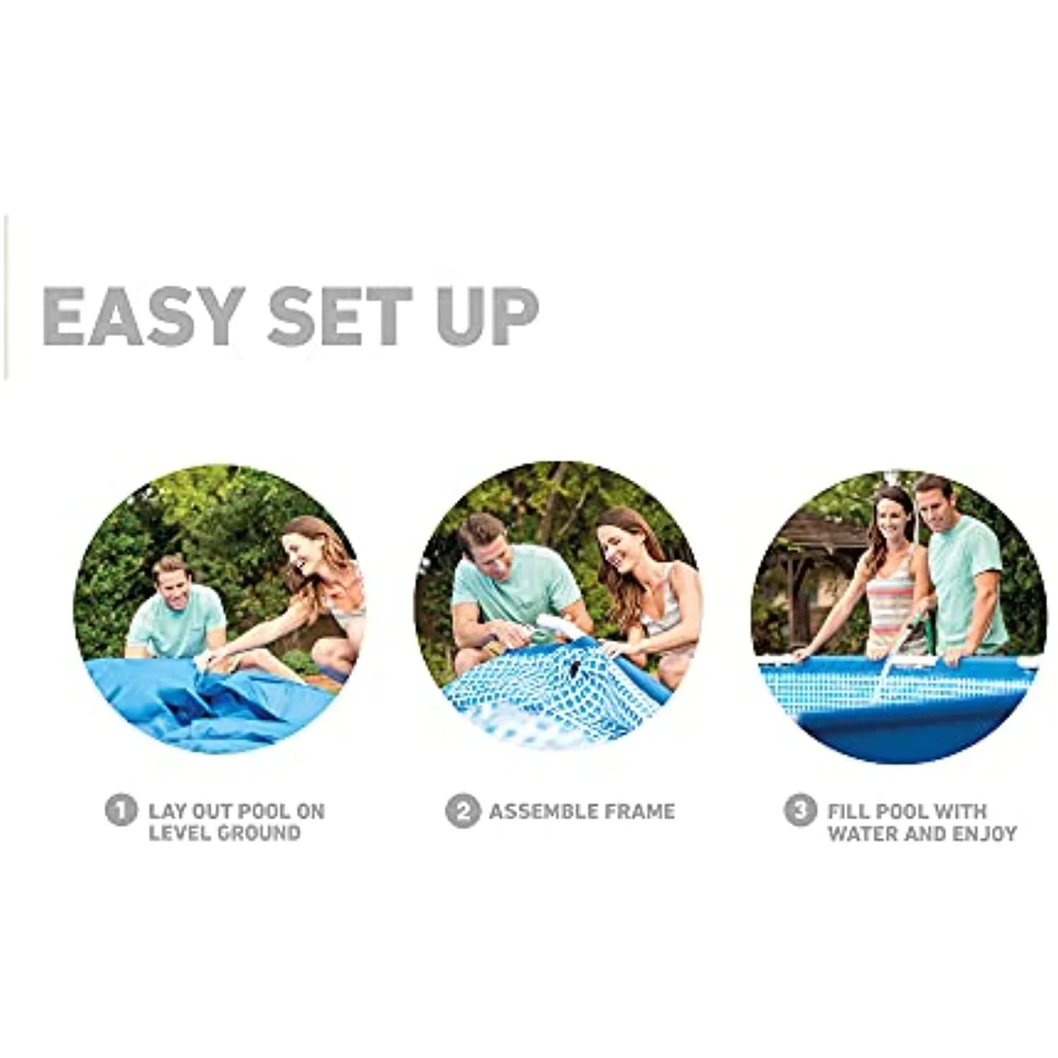 Intex 12 Ft x 30 Inches Metal Frame Sizeet Above Ground Sizewimming Pool with Filter & Cover