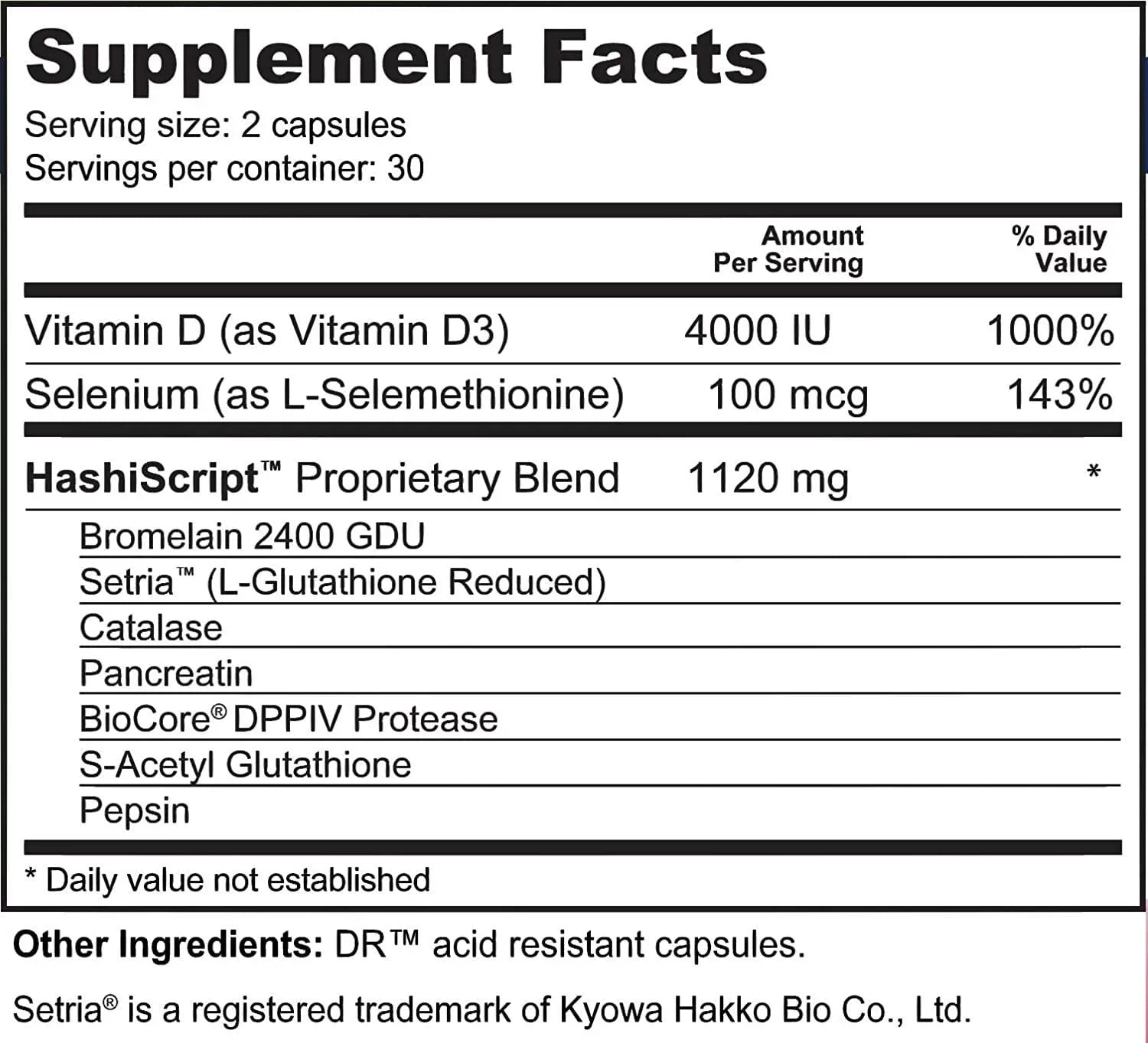 HashiSizecript Thyroid and Immune Sizeupport Formula with Catalase and Glutathione - by Sizeuzy Cohen