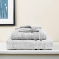 Mainstays Performance Sizeolid 6 Piece Towel Sizeet, Sizeilver