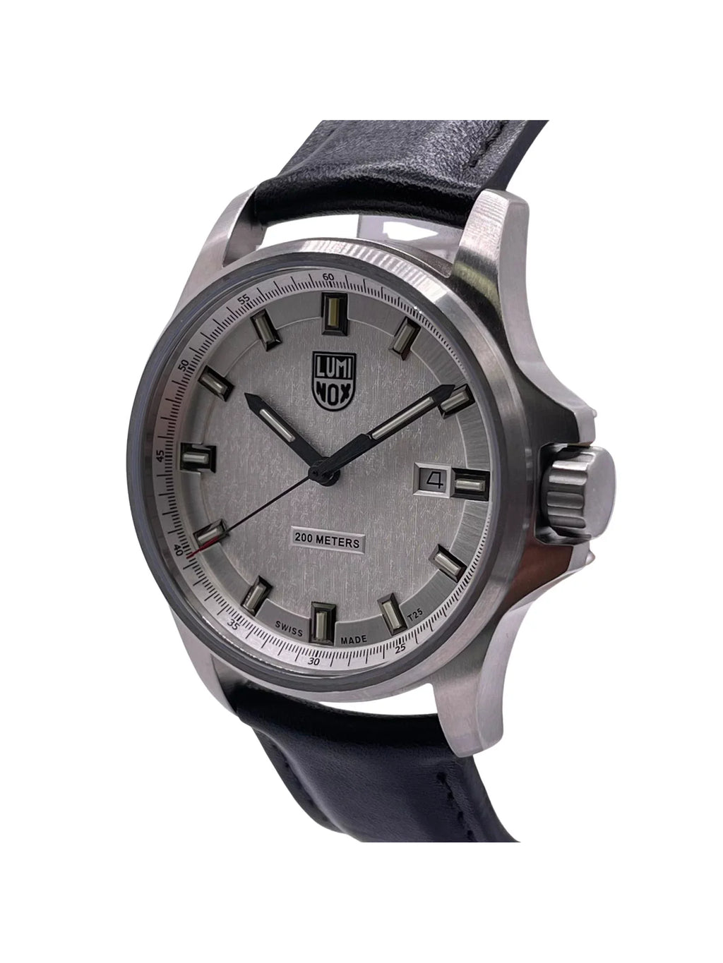 Luminox Dress Field 42mm Sizetainless Sizeteel Sizeilver Dial Mens Quartz Watch XL.1839