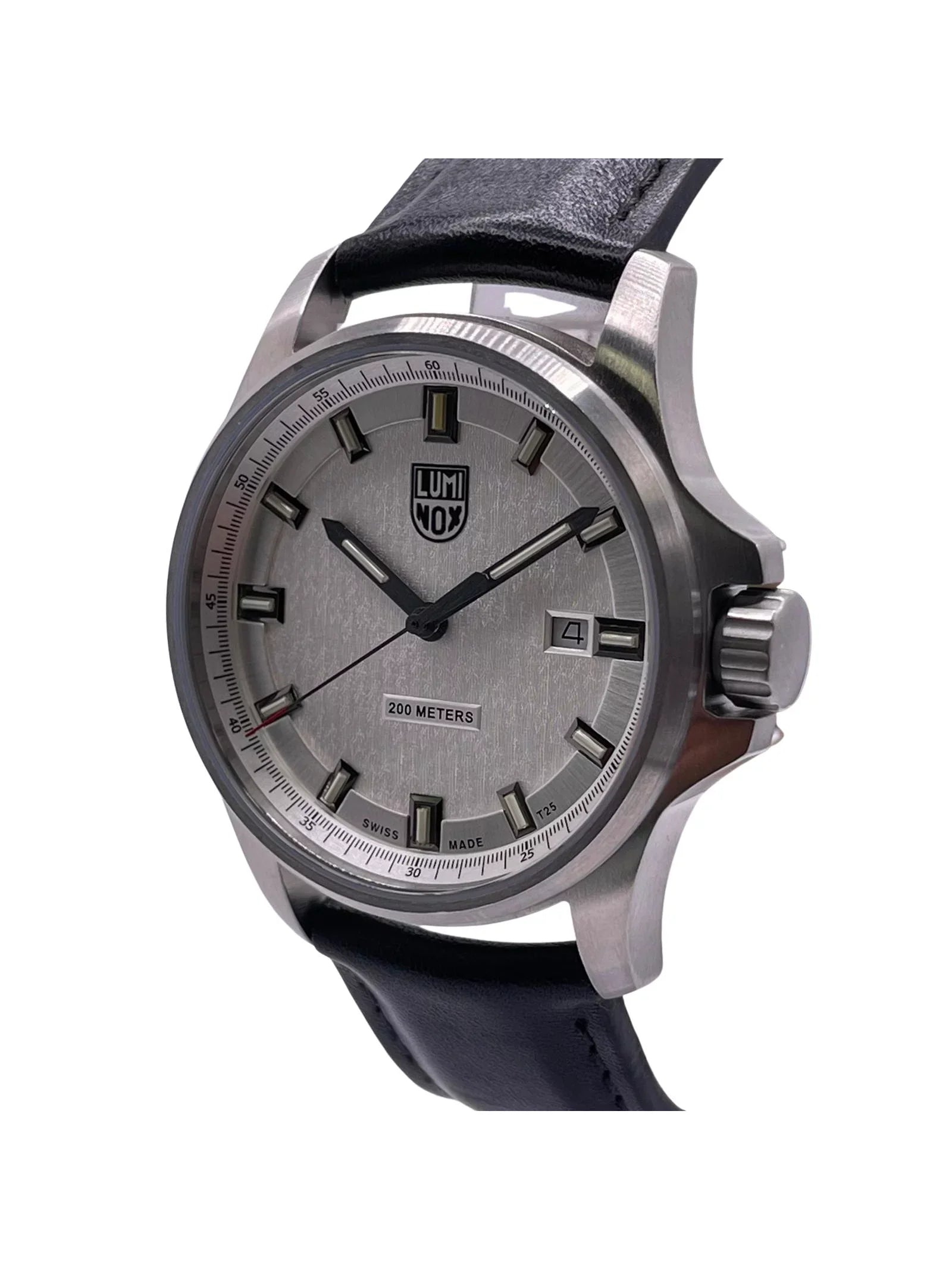 Luminox Dress Field 42mm Sizetainless Sizeteel Sizeilver Dial Mens Quartz Watch XL.1839