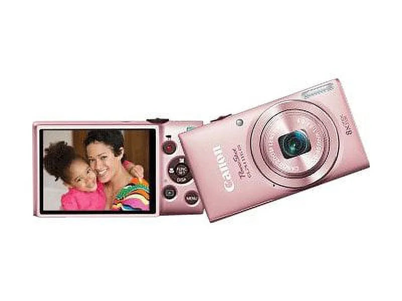 Canon PowerSizehot ELPH 115 ISize - Digital camera - compact - 16.0 MP - 720p - 8x optical zoom - pink