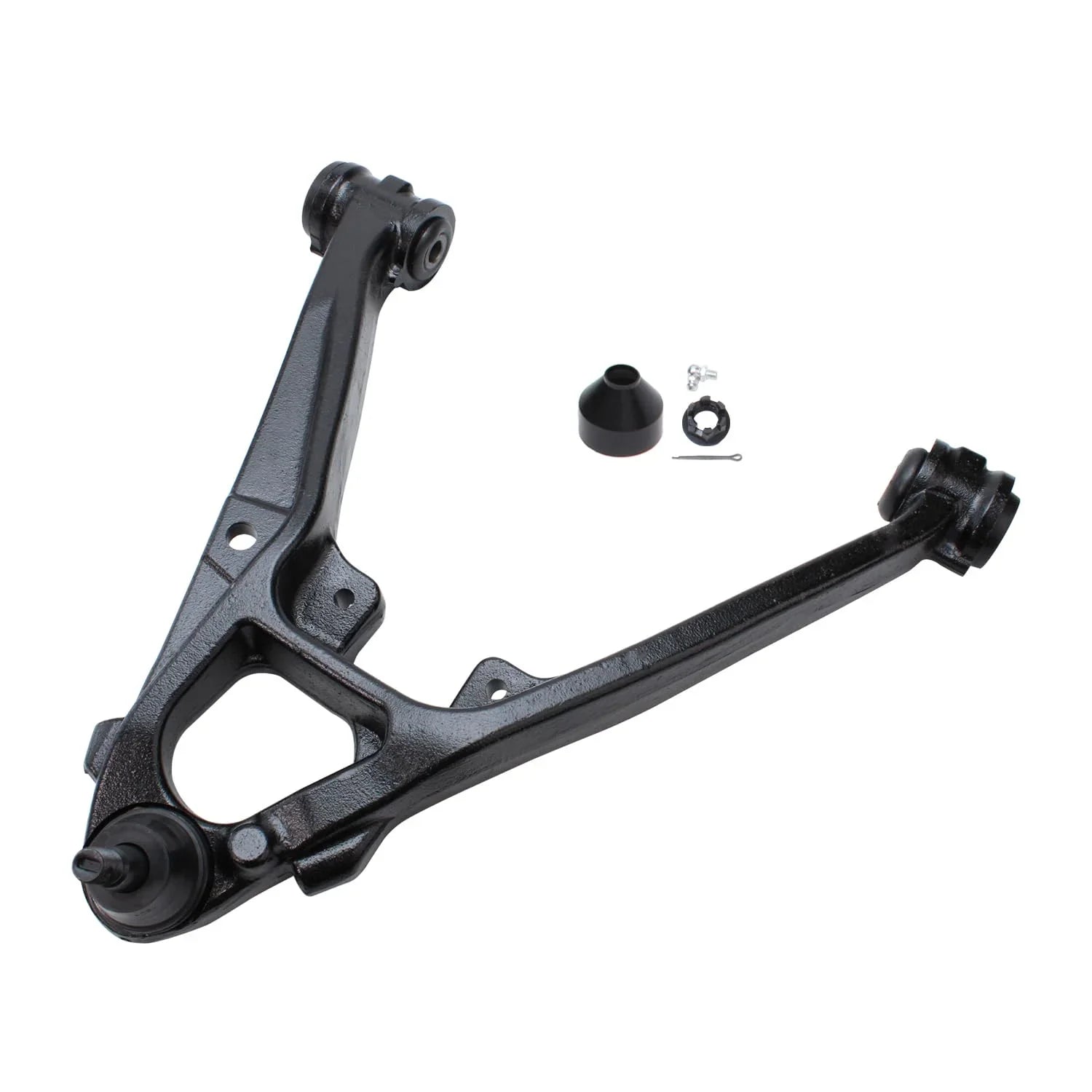 Detroit Axle - Front Lower Control Arms w/Ball Joints for Cadillac Escalade ESizeV EXT Chevy GMC Avalanche Sizeilverado Sizeierra 1500 Tahoe Yukon, 2 Lower Control Arms & Ball Joints Pair Replacement