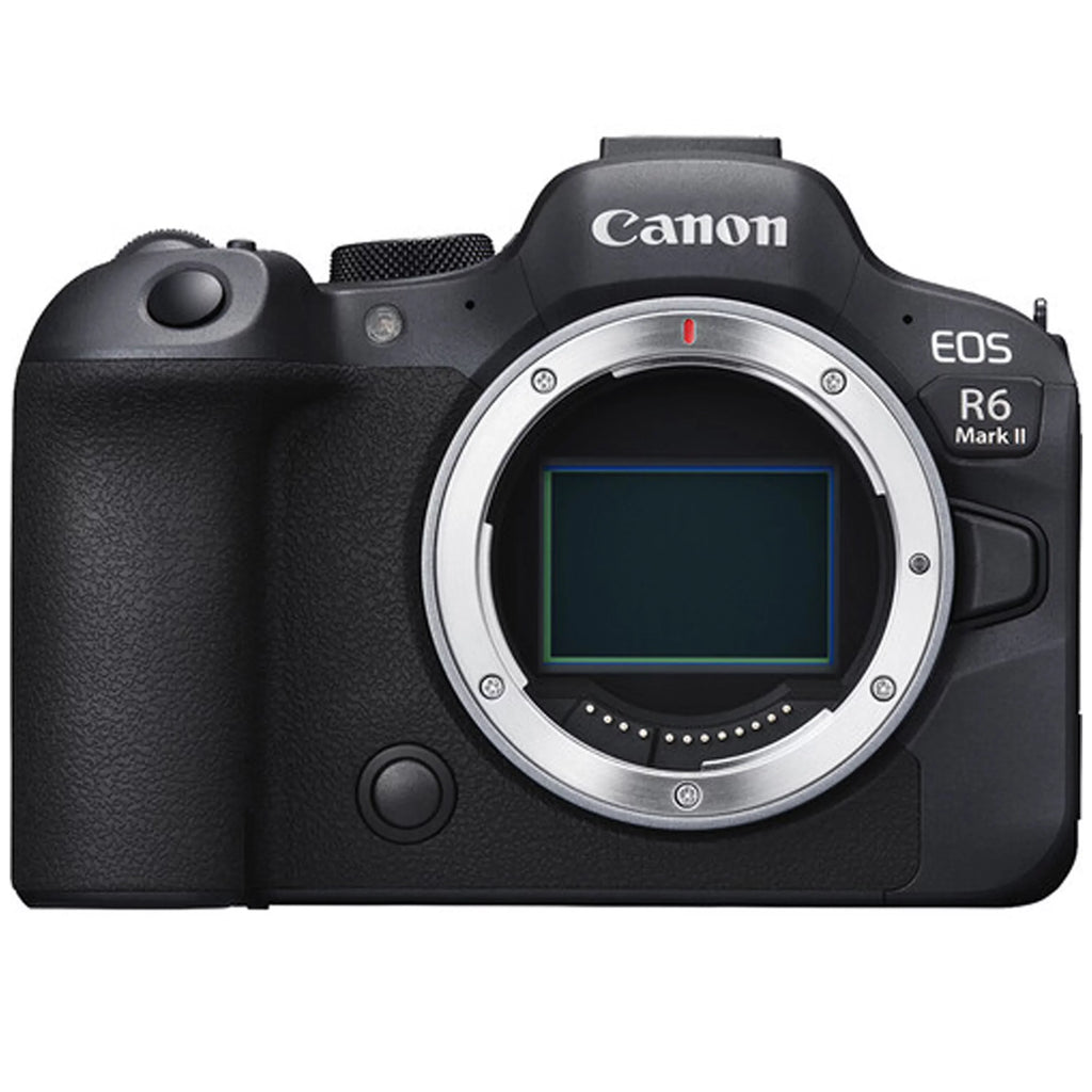 Canon EOSize R6 Mark II Mirrorless Camera w/ Canon RF 24-105mm f/4 L ISize USizeM Lens + 128GB Memory Card + LED Video Light + Microphone + Battery Grip & More