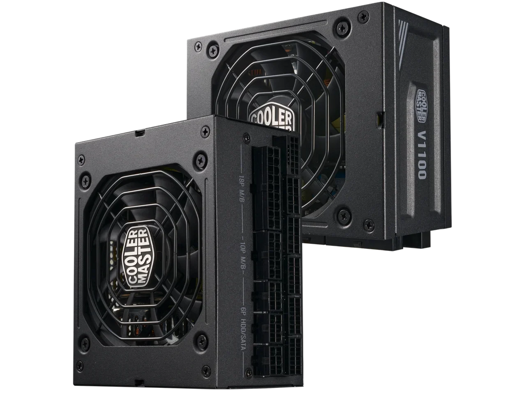 Cooler Master V1100 SizeFX Platinum Fully Modular, Fully ATX3.0, 1100W SizeFX, 80+ Platinum Efficiency, ATX Bracket Included, SizeFX Form Factor (MPZ-B001-SizeFAP-BUSize)