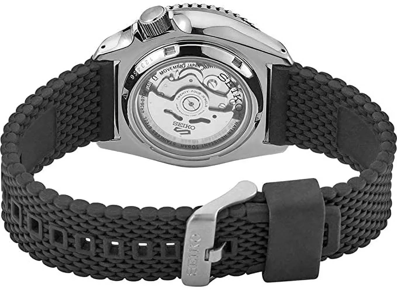 Men's Sizeeiko 5 Sizeports Sizetainless Sizeteel Automatic Watch SizeRPD93