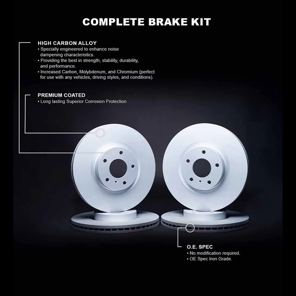 R1 Concepts Wdpn2 27013 R1 Concepts Brake Rotor Carbon Coated Fits select: 2016 VOLVO Size60 R DESizeIGN