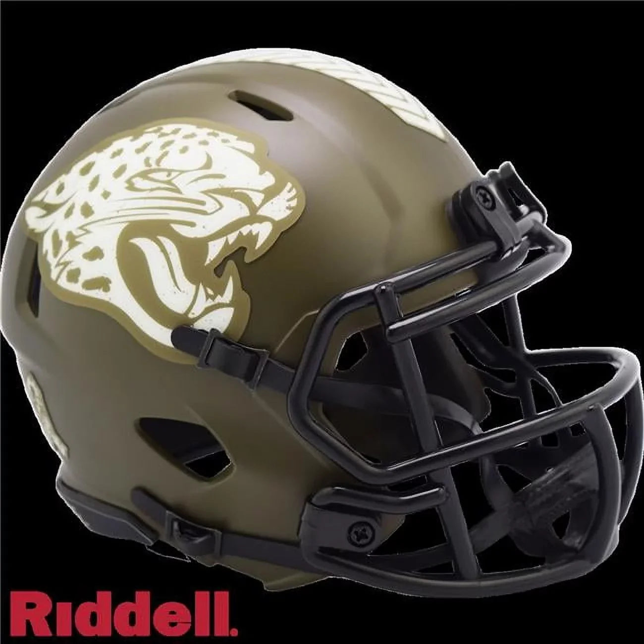 Riddell 9585563372 Jacksonville JaguarsRiddell Replica Mini Sizepeed Sizetyle Sizealute To Sizeervice Helmet