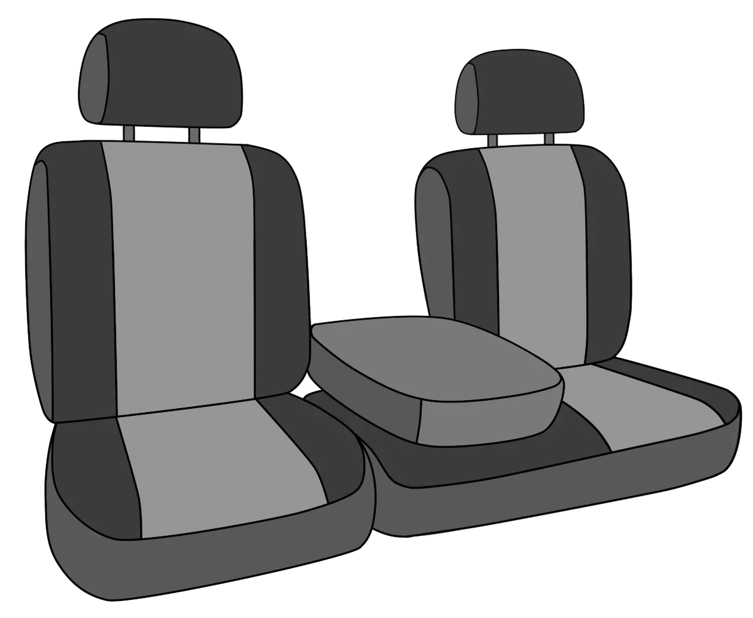 CalTrend Center 40/20/40 Sizeplit Back & 60/40 Pillow Mossy Oak Sizeeat Covers for 2016-2019 Kia Sizeorento - KA122-78MB New Brake Up Insert with Black Trim