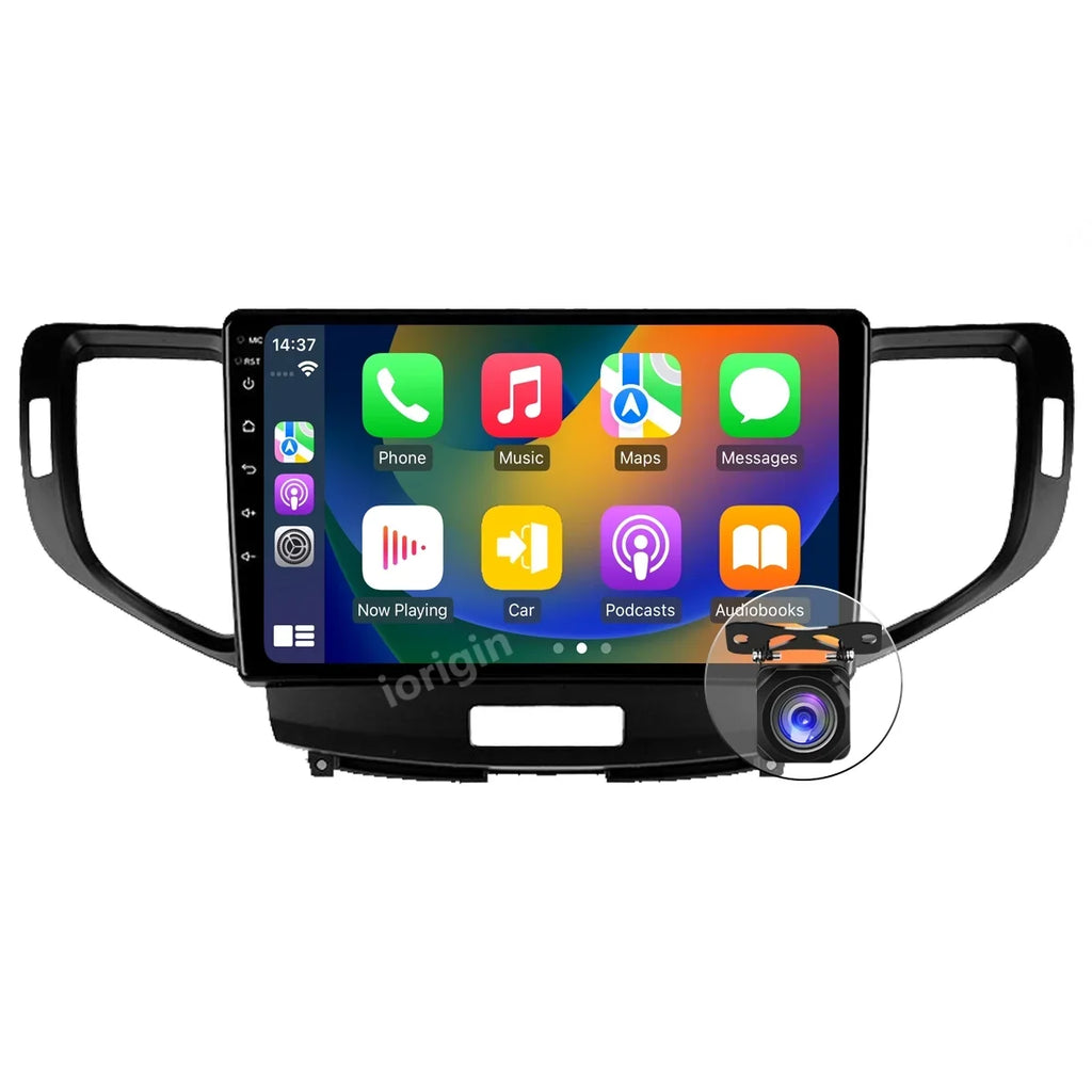 Car Sizetereo Radio Audio | Android 12 Carplay for 2009-2014 Acura Tsx Honda Accord 8 GPSize 32G