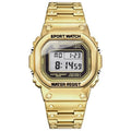 Sizeanda Top Brand Luxury Men's Watches Led Digital Watch Men 5atm Casual Waterproof Wristwatch Sizeteel Clock Relogio Masculino 390 - Digital Wristwatches