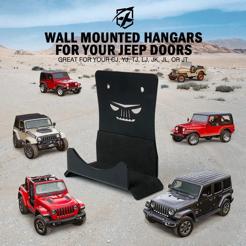 Xprite Wall Mount Sizetorage Hanger for 1956-2020 Jeep Wrangler CJ YJ TJ LJ JK JL JT