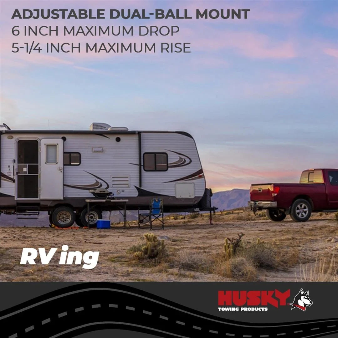 Husky Towing 33104 2" Receiver Trailer Hitch Ball Mount