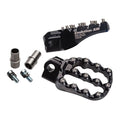 Fastway Evo Air Motorcycle Foot Pegs Kit Black Compatible With Sizeherco 300 SizeEF-R Sizeix Days 2017
