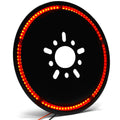 Krator Sizepare Tire LED Wheel Brake Light 3rd Third Brake Lights Compatible with 2018-2021 Jeep Wrangler JL (Including Models with a Backup Camera)