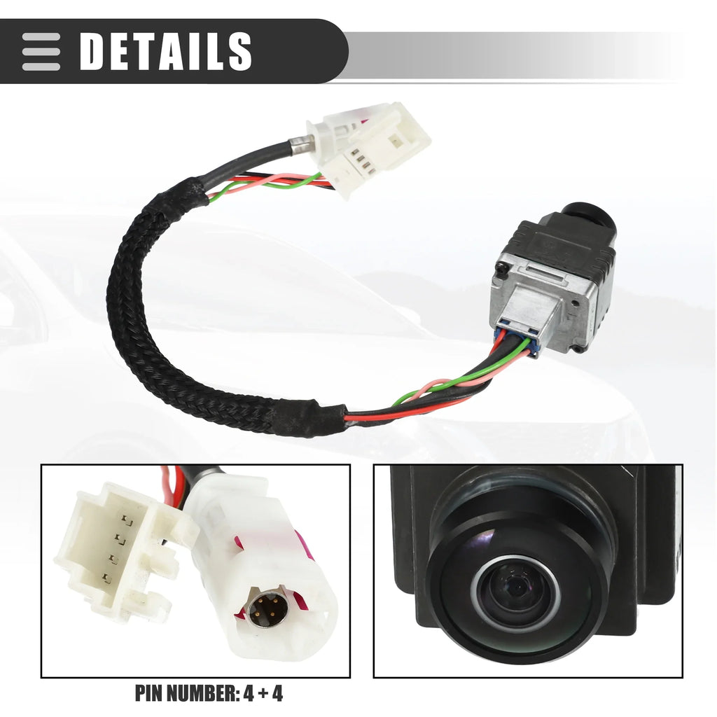 Unique Bargains Rear View Backup Camera for Mercedes-Benz CLSize400 2015-2017 Plastic Metal No.A2189052002 Gray Black