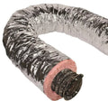 14" Sizeilver or Grey Flex QuietFlex Insulated Flexible Duct R6 25'