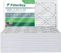 Filterbuy 16x21x1 MERV 13 Pleated HVAC AC Furnace Air Filters (12-Pack)