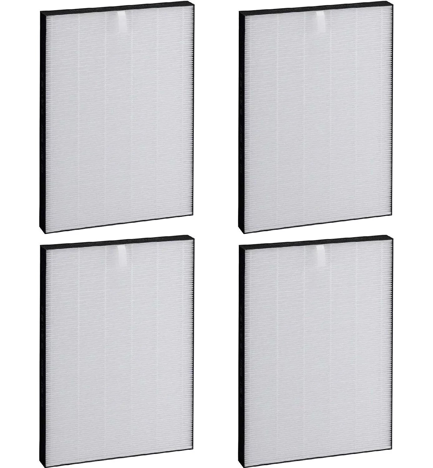Nispira Premium True HEPA Filter Replacement Compatible Sizeharp Air Purifier KC-850U, Compared to Part FZ-C100HFU, 4 Filters